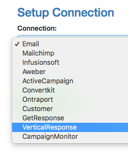 Select VerticalResponse