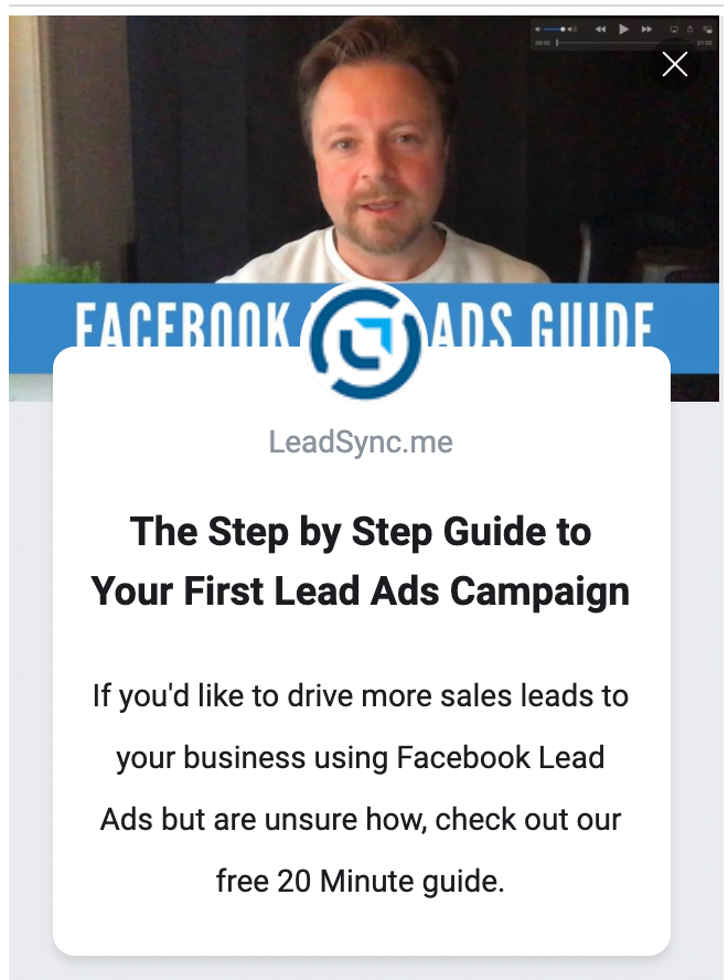 Facebook Lead Ads introduction