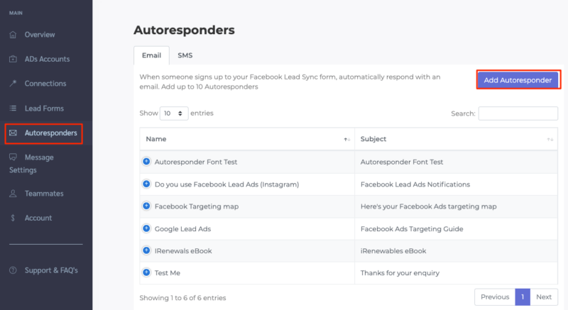 Google Lead ad email autoresponders