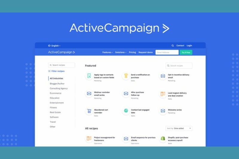 ActiveCampaign marketing automation