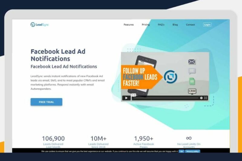 LeadSync for social media advertising